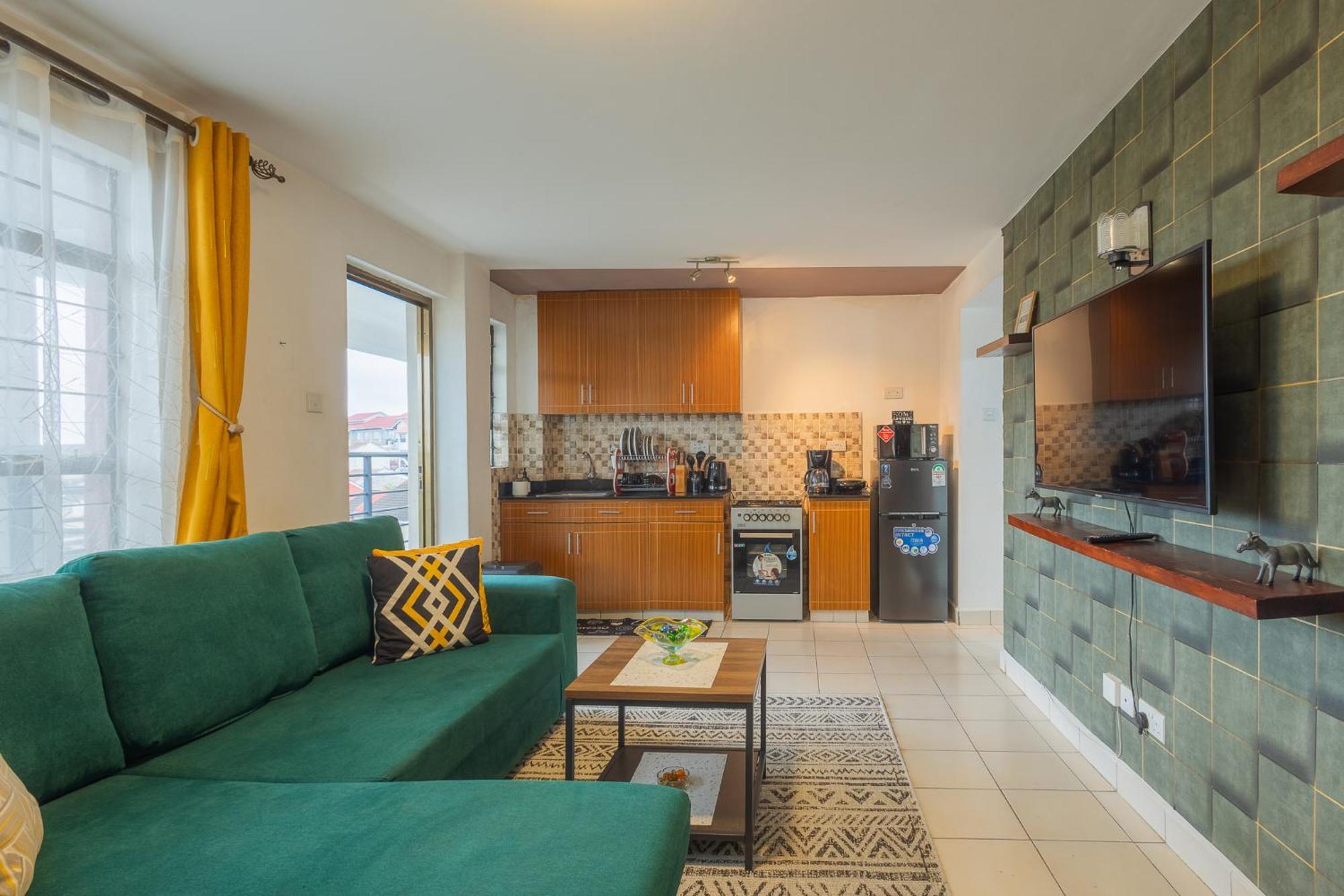 Furnished 1 Bedroom Apartment In Nairobi. 15 Mins To Cbd. Free Wi-Fi & Parking Exterior foto