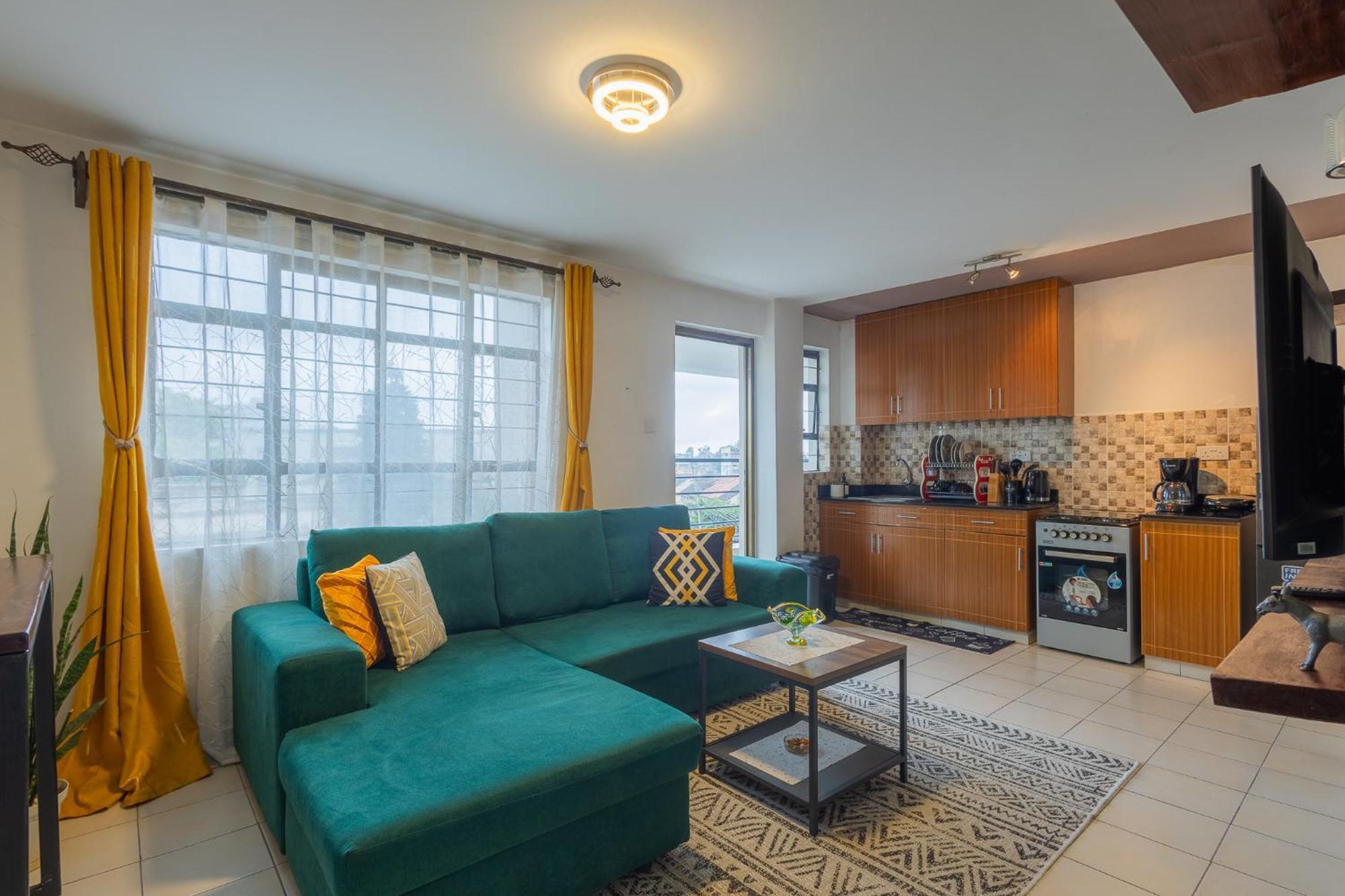Furnished 1 Bedroom Apartment In Nairobi. 15 Mins To Cbd. Free Wi-Fi & Parking Exterior foto